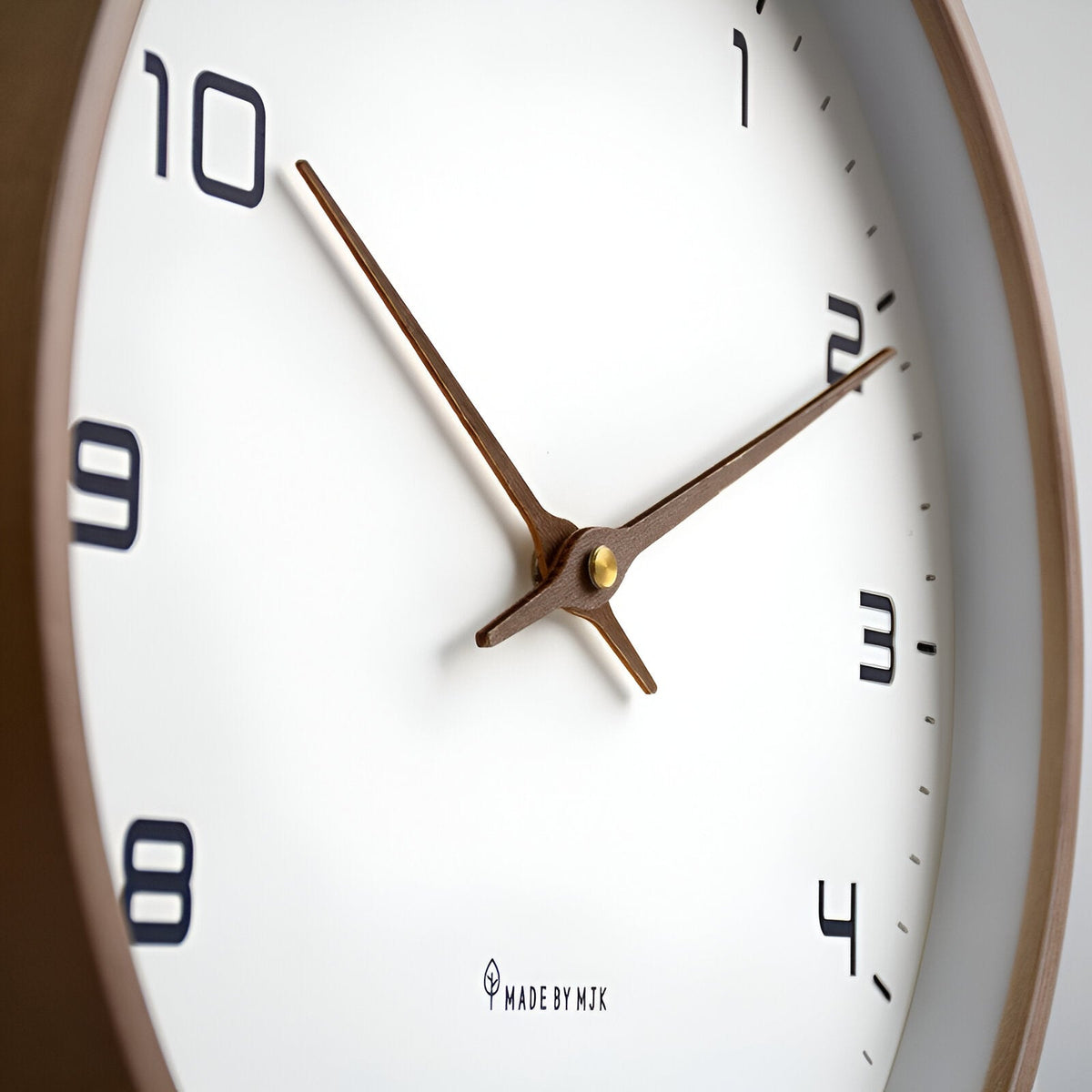 Nordic Wall Clock - Silent Quartz Modern Kitchen Clock