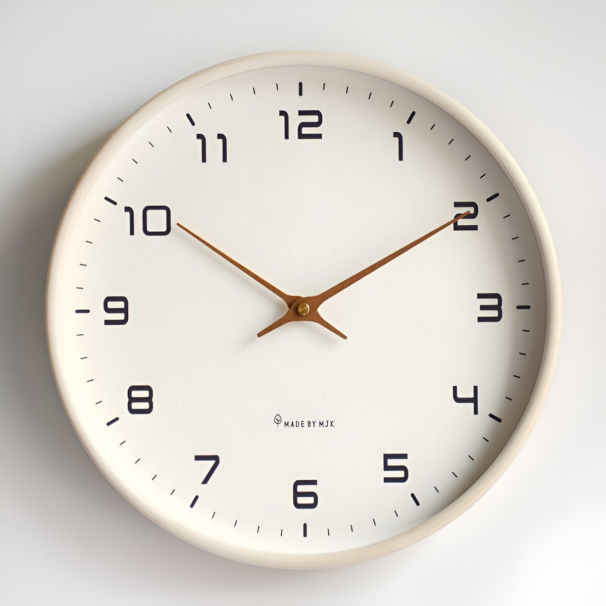 Nordic Wall Clock - Silent Quartz Modern Kitchen Clock