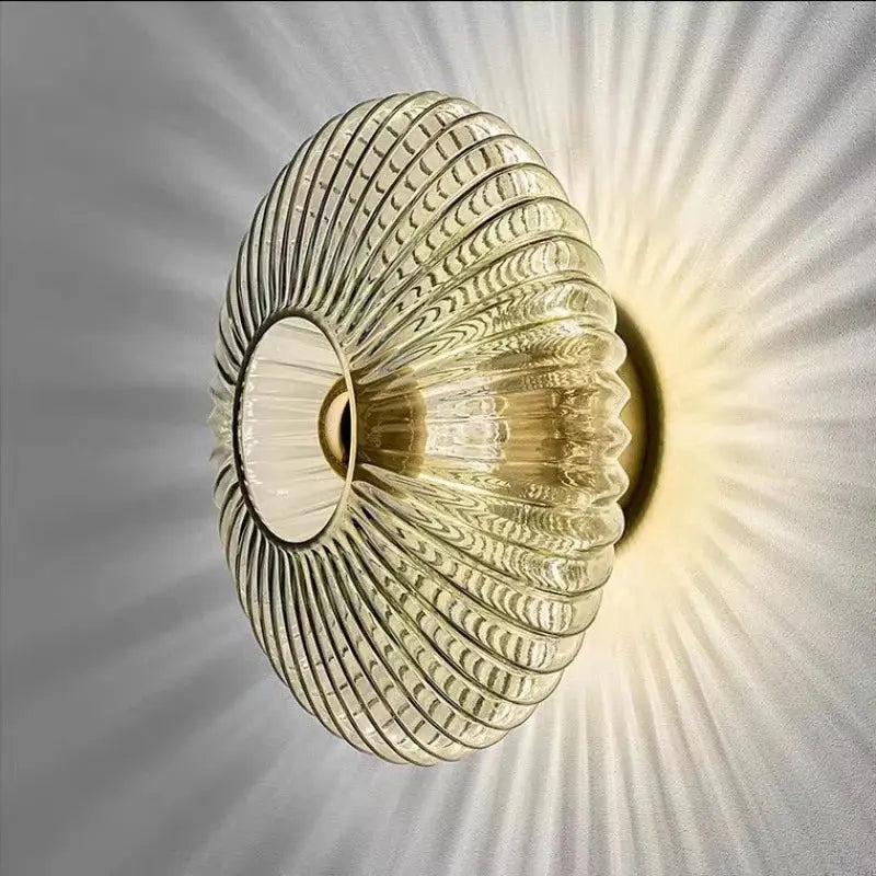 OpaliVé - Nordic Glass Wall Lamp with Elegant Design