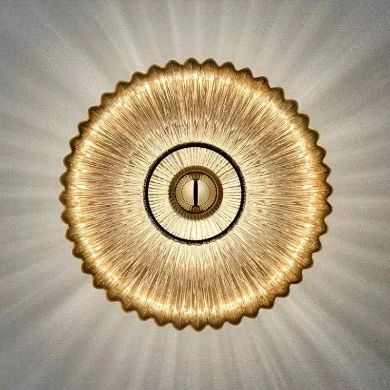 OpaliVé - Nordic Glass Wall Lamp with Elegant Design