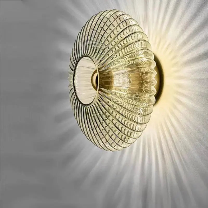 OpaliVé - Nordic Glass Wall Lamp with Elegant Design