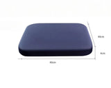 OrthoCush - Ergonomic Memory Foam Seat Cushion for Tailbone Relief