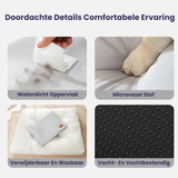 Orthopedic Dog Cushion - Waterproof Memory Foam Bed Pillow for Dogs