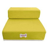 Orthopedic Dog Steps for Bed - Two-Tier Foam Design for Safe Access