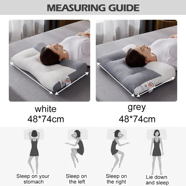 Orthopedic Neck Pillow for Neck Pain Relief - Best Support Pillow
