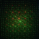 Outdoor Laser Light Projector - 1000 LED Red & Green Patterns
