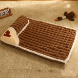 PAWSOMNIA - Orthopedic Memory Foam Dog Bed with Washable Cover