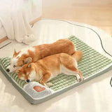 PAWSOMNIA - Orthopedic Memory Foam Dog Bed with Washable Cover
