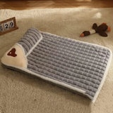 PAWSOMNIA - Orthopedic Memory Foam Dog Bed with Washable Cover