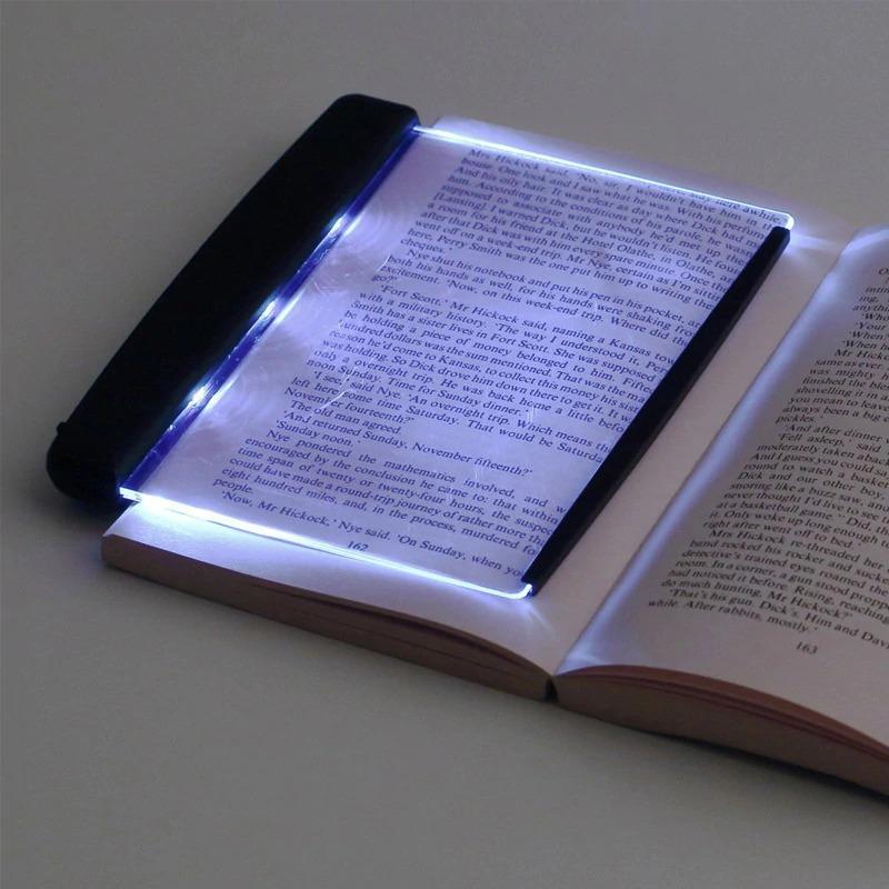 PageGlow Lite - Rechargeable Clip-On Book Reading Light with Magnetic Cover