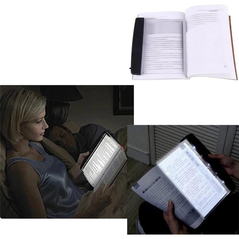 PageGlow Lite - Rechargeable Clip-On Book Reading Light with Magnetic Cover