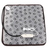 PawTherm Heated Pet Mat - Temperature Control & Waterproof Design