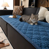 Pet-Proof Quilted Sofa Cover - Stylish Slipcover for Dogs