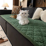 Pet-Proof Quilted Sofa Cover - Stylish Slipcover for Dogs