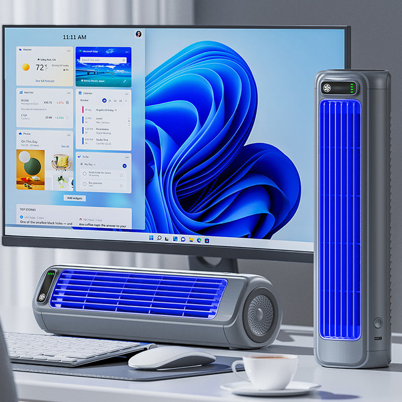 Portable Air Conditioner - 12-Hour Battery Life, Fast Cooling, Mobile AC Unit