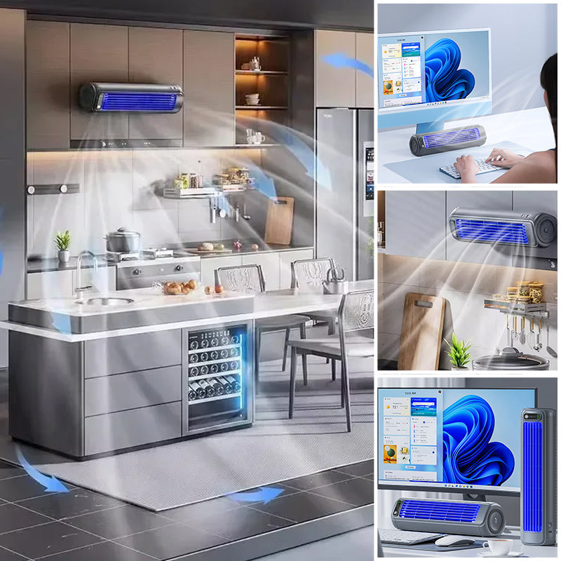 Portable Air Conditioner - 12-Hour Battery Life, Fast Cooling, Mobile AC Unit