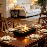 Portable Fire Pit Tabletop - Minimalist Indoor & Outdoor Flame