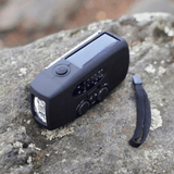 Wind-Up Emergency Radio with Solar Charging and Power Bank 1