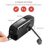 Wind-Up Emergency Radio with Solar Charging and Power Bank 3