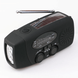 Wind-Up Emergency Radio with Solar Charging and Power Bank 5