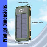 PowerFlex Solar Power Bank 20,000mAh with Fast Charging 6