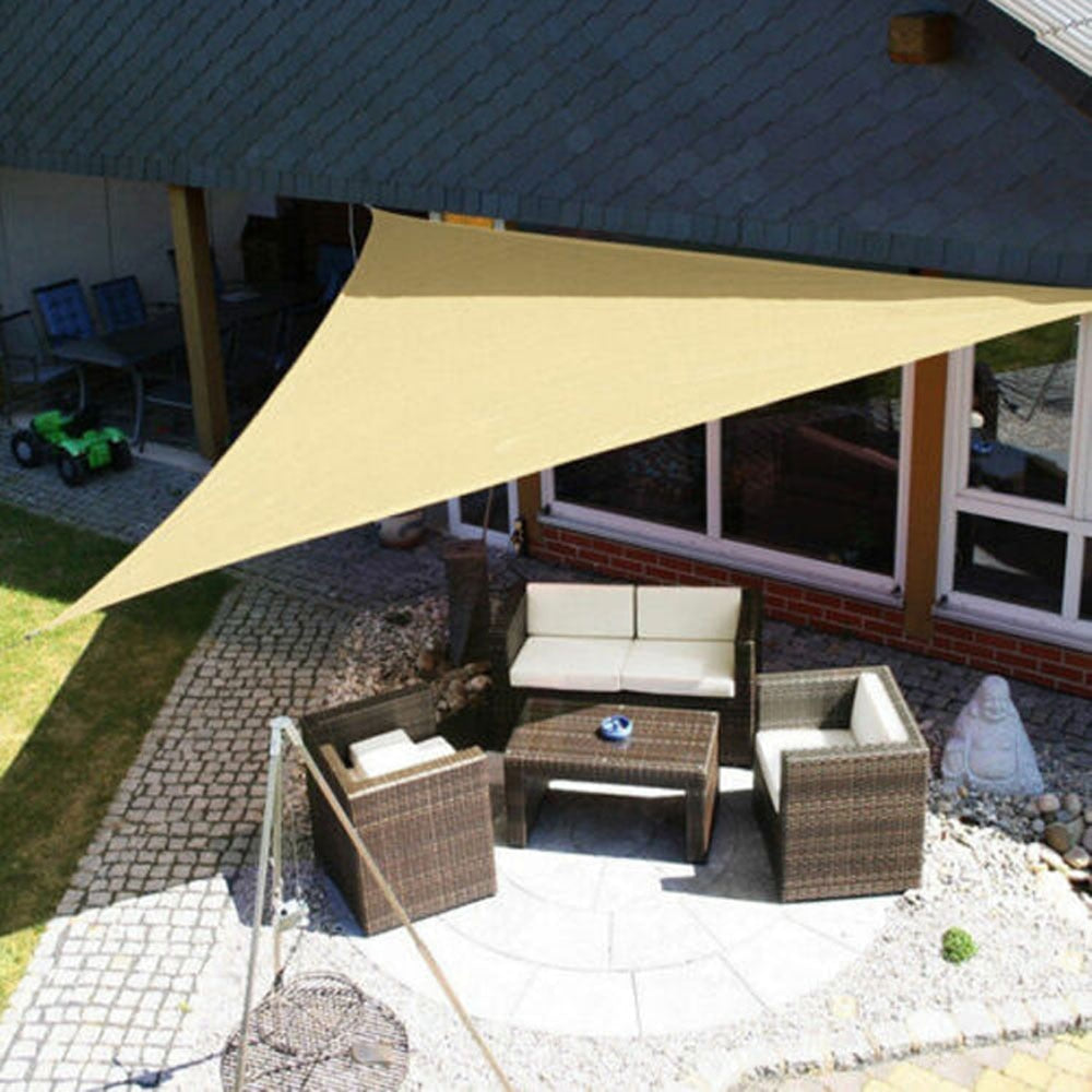 Premium Outdoor Sun Shade Sail Canopy - UV & Water-Resistant