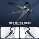 Premium Wireless Bluetooth Headset with Dual Microphone & Noise Cancellation