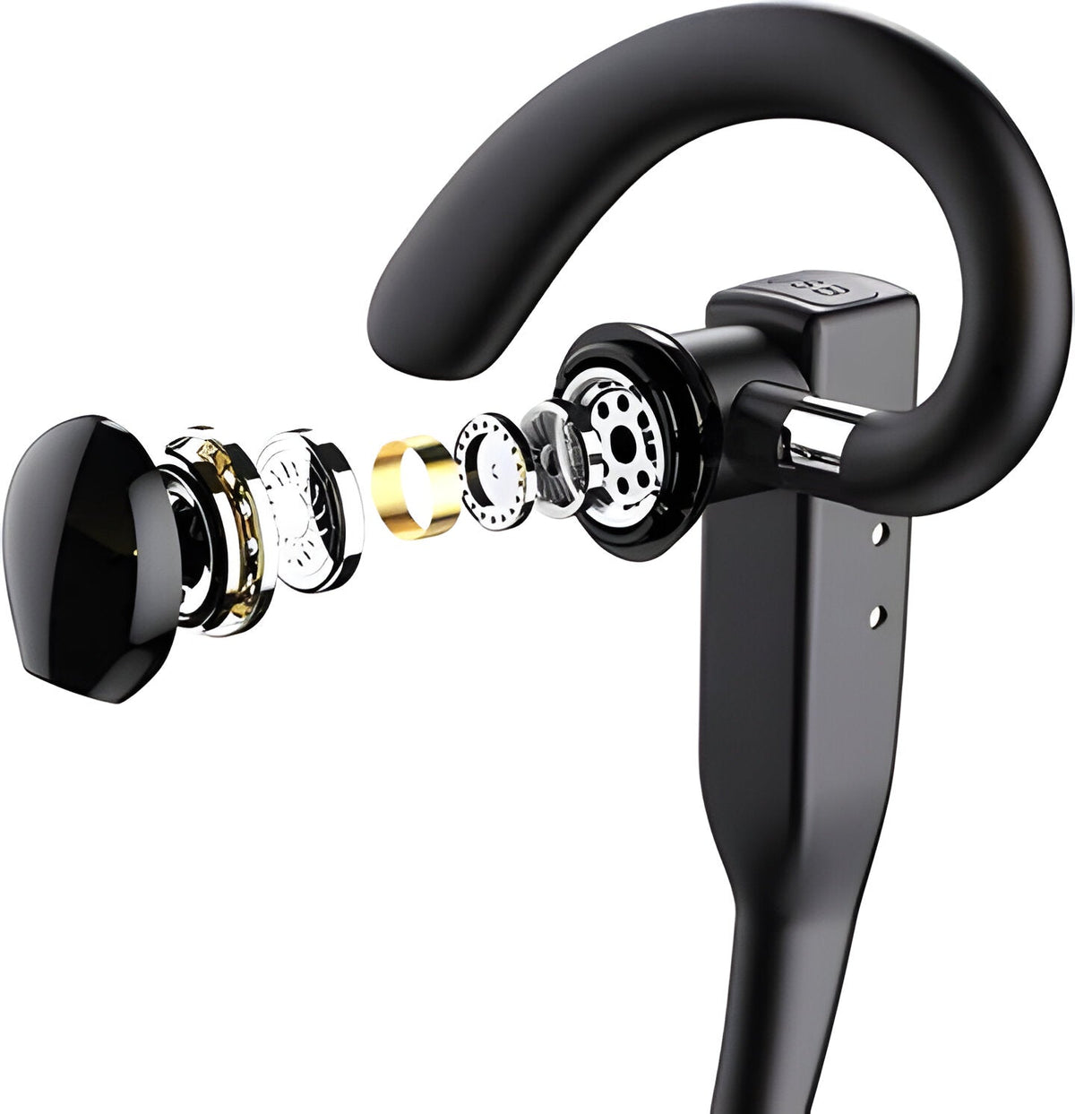 Premium Wireless Bluetooth Headset with Dual Microphone & Noise Cancellation