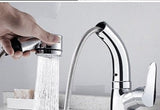 PureFlow Bathroom Faucet with Extendable Spout for Easy Installation