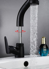 PureFlow Bathroom Faucet with Extendable Spout for Easy Installation