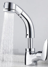 PureFlow Bathroom Faucet with Extendable Spout for Easy Installation