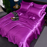 Pureliss - Luxurious Silk Bedding Set with Duvet Covers for All-Season Comfort
