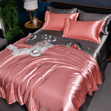 Pureliss - Luxurious Silk Bedding Set with Duvet Covers for All-Season Comfort