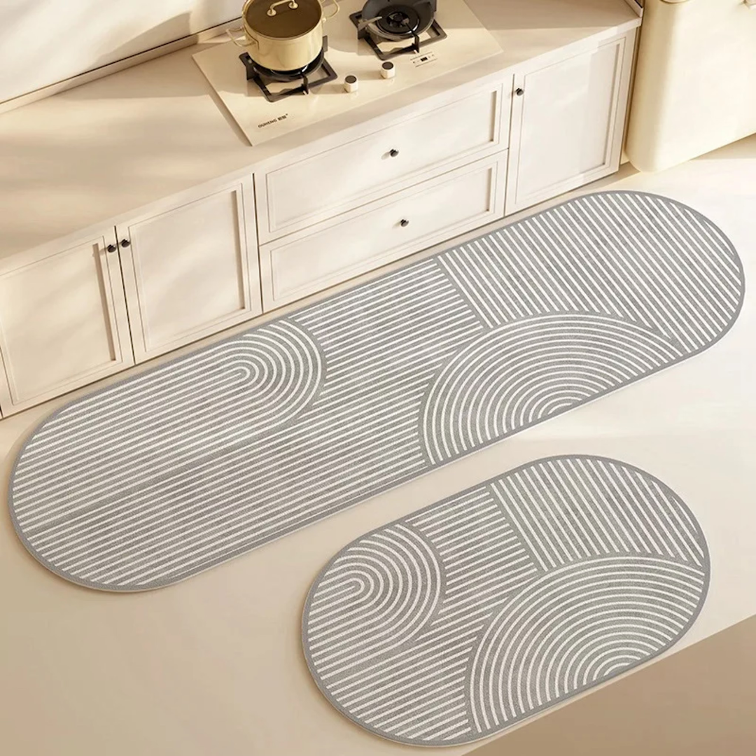 Quick-Dry Non-Slip Anti-Fatigue Kitchen Mat - Washable & Absorbent