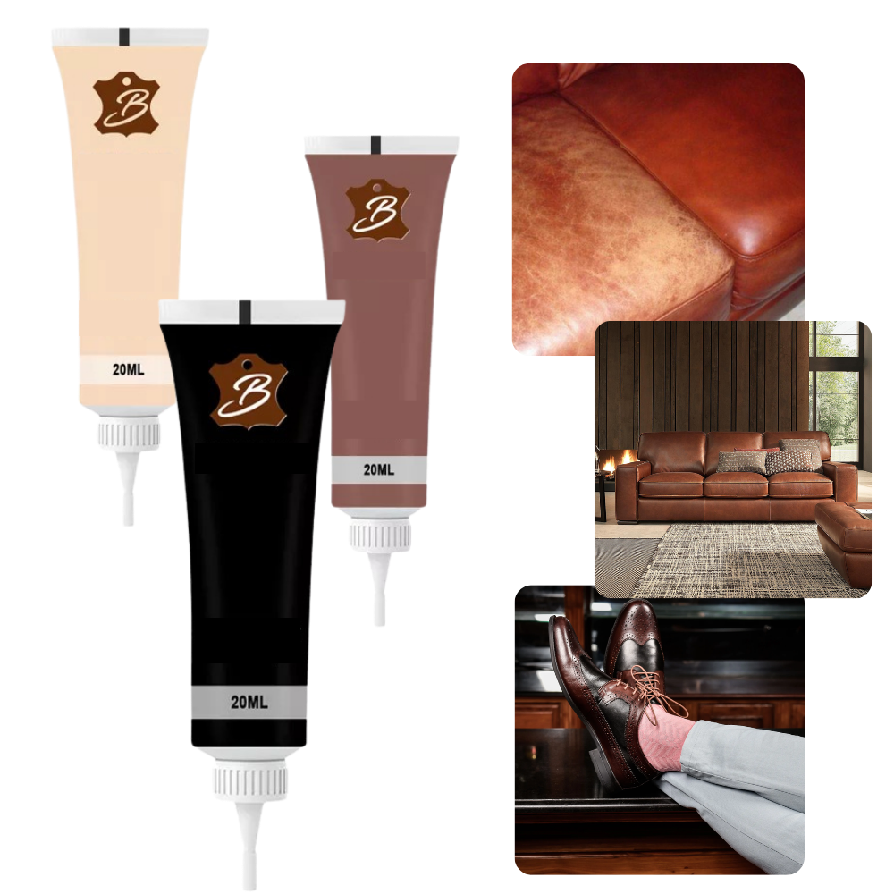 QuickFix Leather Repair Gel for Couch, Sofa, and Car Seat