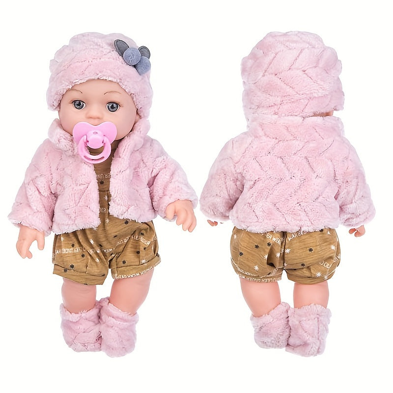 Realistic Silicone Baby Doll - Soft Touch 12-Inch Interactive Companion