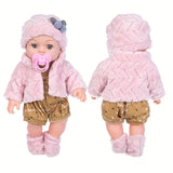 Realistic Silicone Baby Doll - Soft Touch 12-Inch Interactive Companion