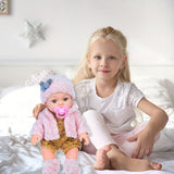 Realistic Silicone Baby Doll - Soft Touch 12-Inch Interactive Companion
