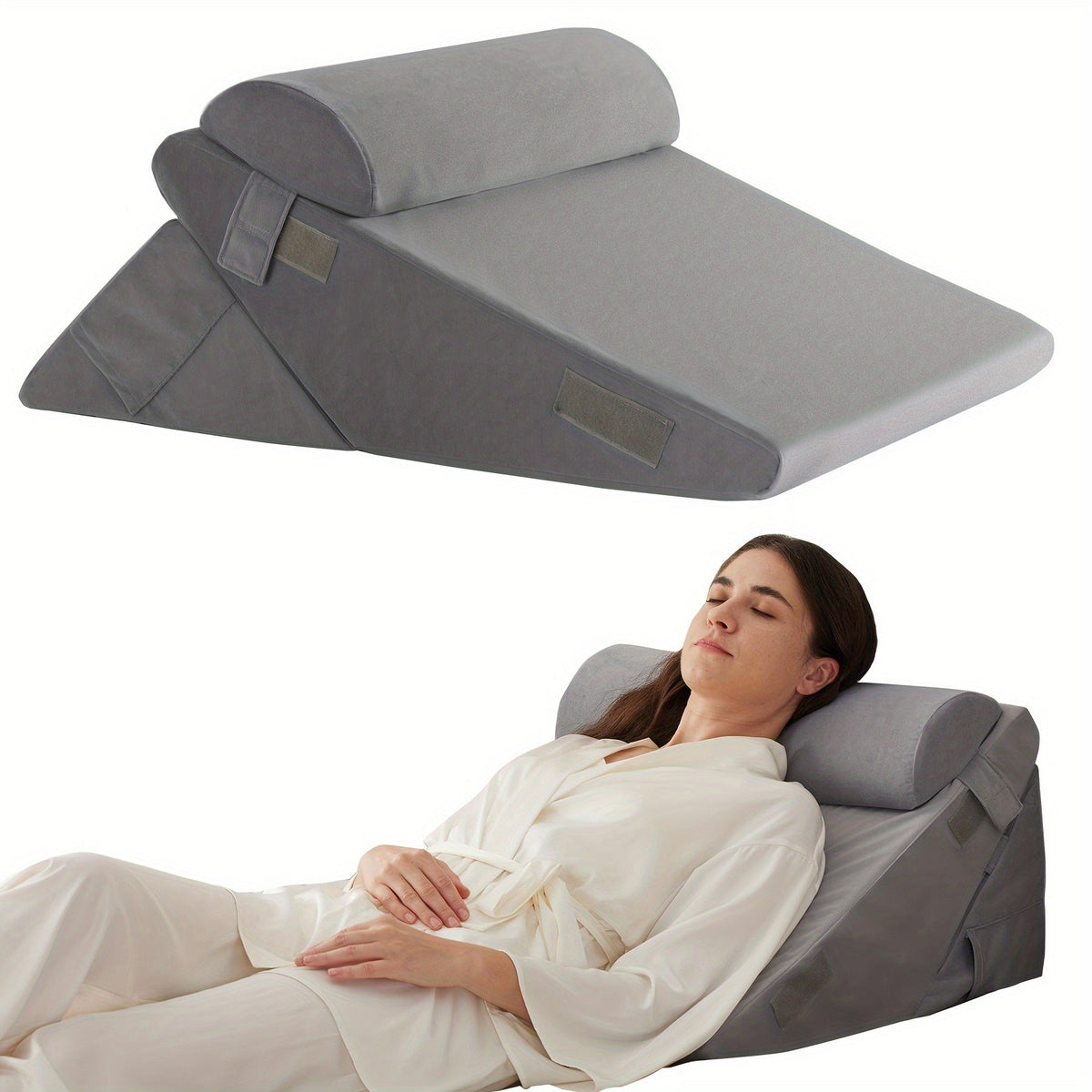 RelaxPlus - 7-in-1 Adjustable Orthopedic Wedge Pillow