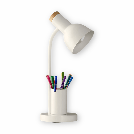 Riven LED Table Lamp with Adjustable Light Modes & Pen Holder