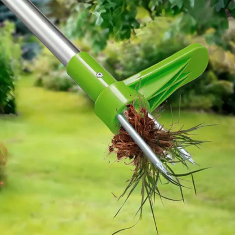 RootRipper Upright Garden Weed Puller with Steel Claw 5