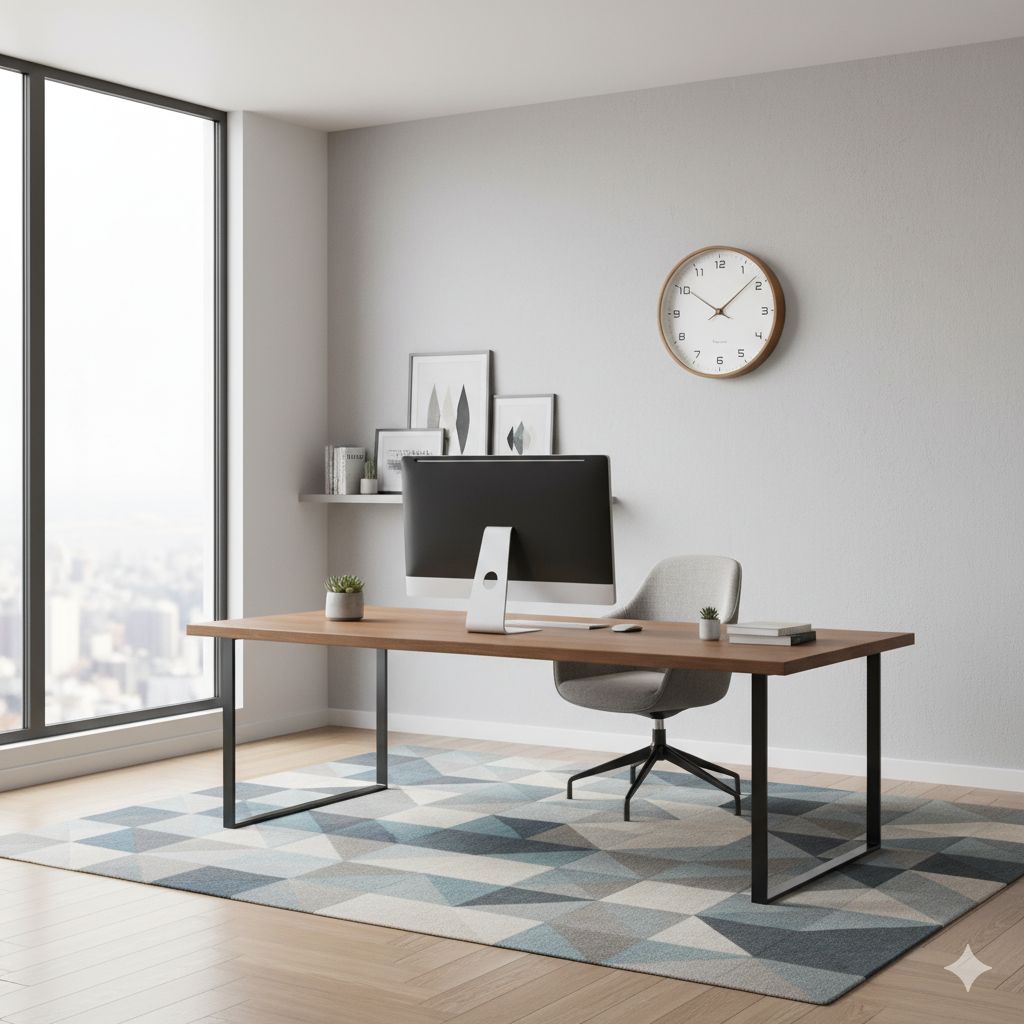 Scandinavian Minimalist Wooden Wall Clock - Silent Kitchen Clocks