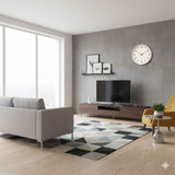 Scandinavian Minimalist Wooden Wall Clock - Silent Kitchen Clocks