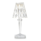 Seona - Cordless Table Lamp with Adjustable Brightness & Crystal Design