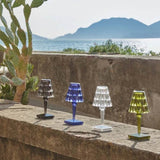 Seona - Cordless Table Lamp with Adjustable Brightness & Crystal Design
