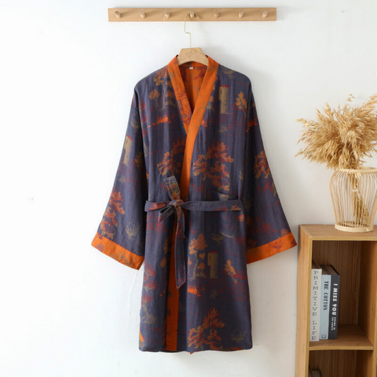 SereneCotton - Luxury Cotton Bathrobe for Men & Women