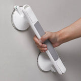 Shower Grab Rail - Tool-Free Installation, Anti-Slip Grip, Smart Safety Indicators