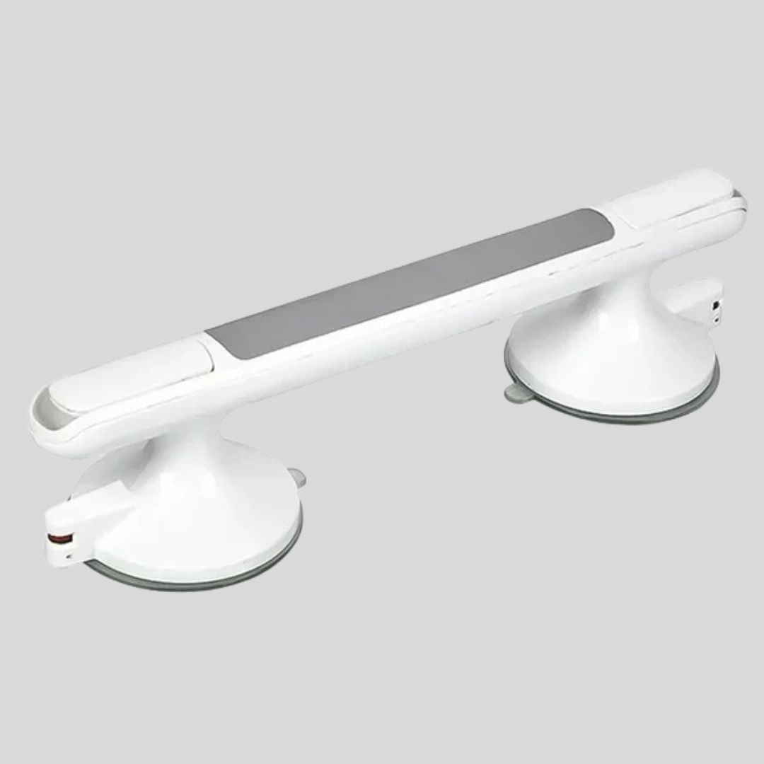 Shower Grab Rail - Tool-Free Installation, Anti-Slip Grip, Smart Safety Indicators