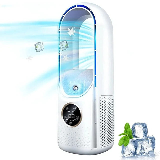 SilentBliss - Bladeless Portable Air Conditioner, Energy Efficient Air Conditioning Unit