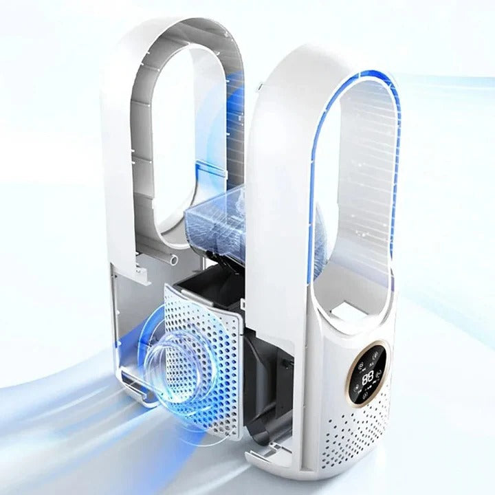 SilentBliss - Bladeless Portable Air Conditioner, Energy Efficient Air Conditioning Unit